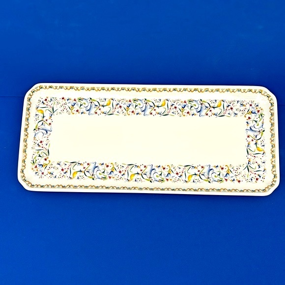 Toscana by Faiencerie de Gien Other - Vintage Toscana Large Sandwich Tray by Faiencerie de Gien